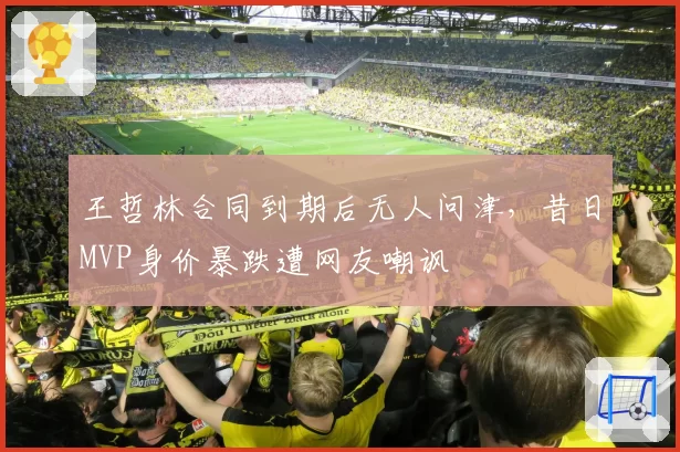 王哲林合同到期后无人问津，昔日MVP身价暴跌遭网友嘲讽